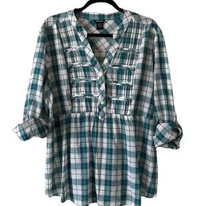 Torrid Plaid Top